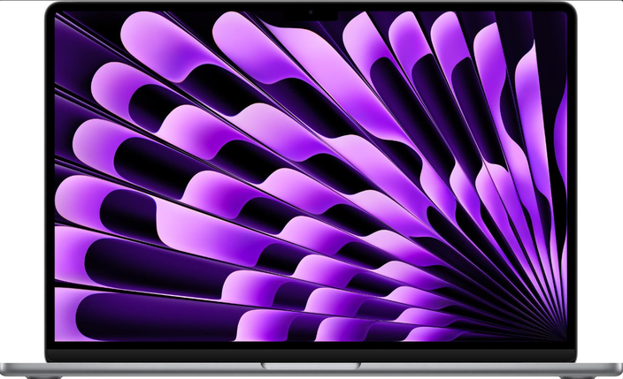 Ноутбук Apple MacBook Air 15" M3 2024 Space Gray (Z1BP0006T), фото 1