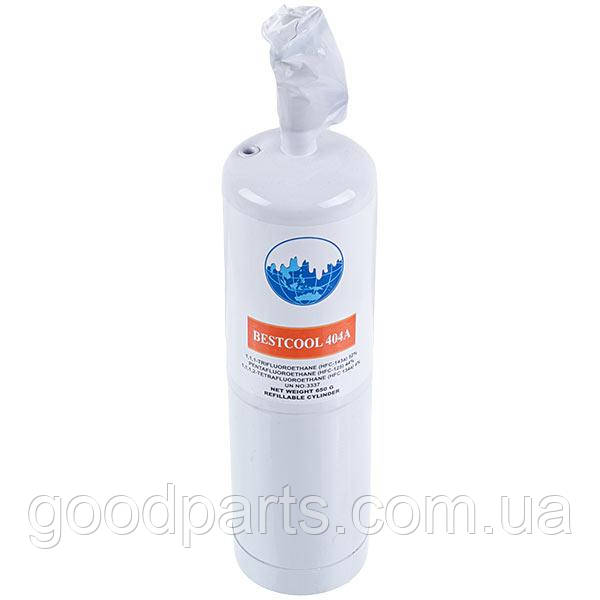 Фреон R404A 0.65kg з краном (Холодоагент R404A, Хладон-404A, Фреон 404, ДФУ-404A, HFC-404 А)