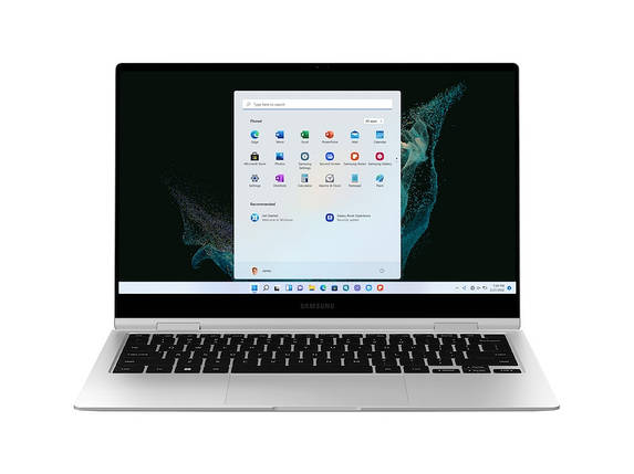 Ноутбук Samsung Galaxy Book2 Pro 360, 13", Intel® Core™ i7, 256GB, Silver (NP930QED-KC2US), фото 1