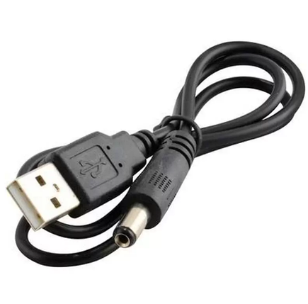 Кабель живлення для роутерів від павербанку USB-A to DC на 9v 5.5 х 2.1 mm, фото 2