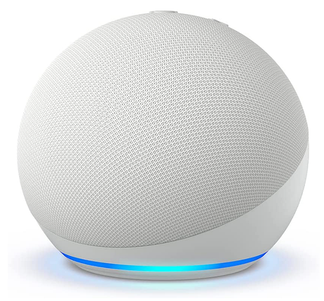 Smart колонка Amazon Echo Dot (5th Generation) Glacier White (B09B94RL1R), фото 1