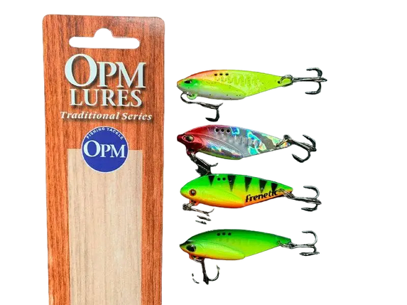 Набір Цикада блешня OPM Lures 10гр 4шт, фото 1