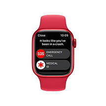 Apple Watch Series 8 GPS 41mm (PRODUCT)RED Aluminum Case with (PRODUCT)RED Sport Band (MNUG3LL/A), фото 4