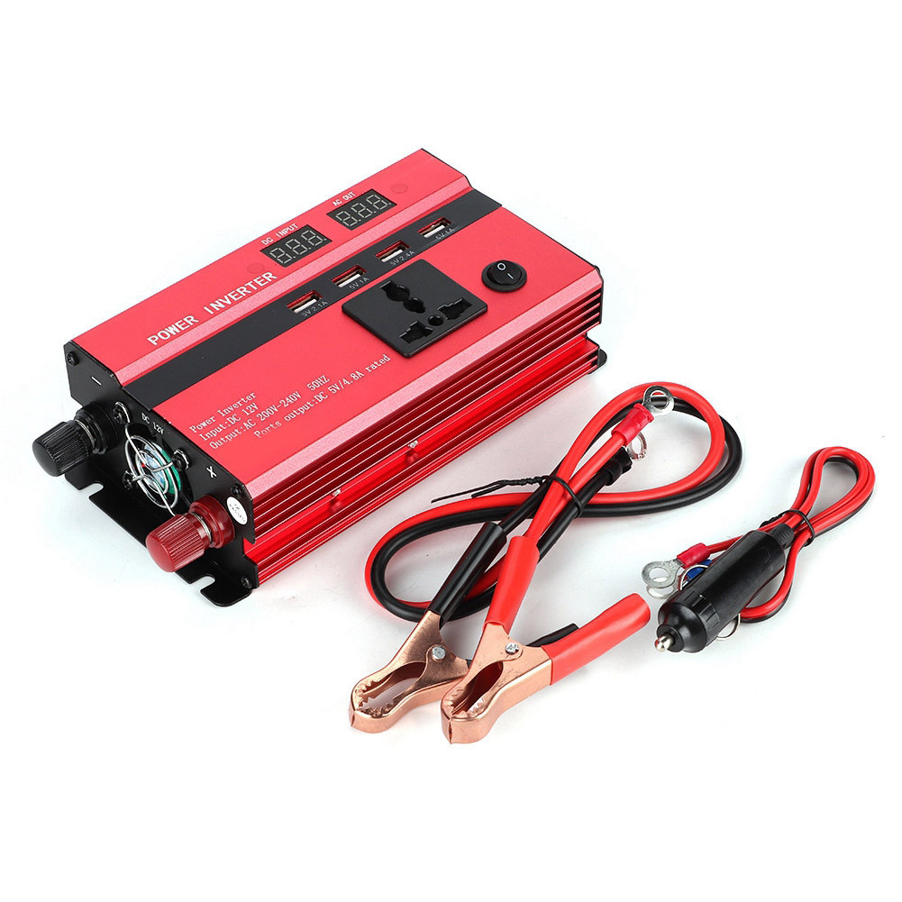 Автомобільний перетворювач живлення IEFIEL 600W 12V to 220V