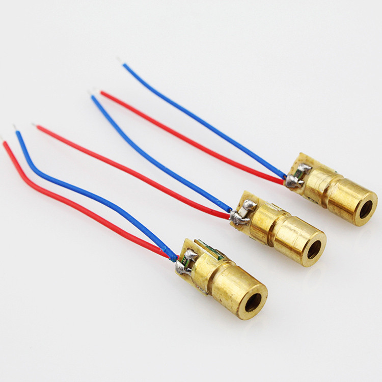 Лазер 650 нм, 6 мм, 3 В , 5 мВт