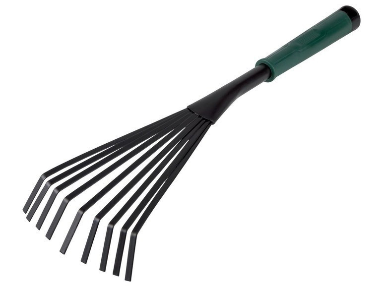 Садові граблі віялові PARKSIDE 9 зубців, фото 1