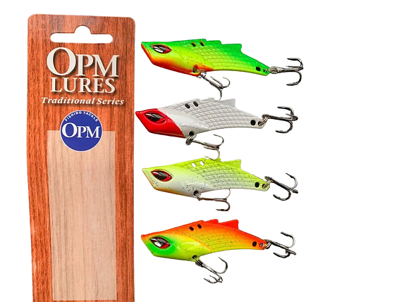 Набір Цикада блешня OPM Lures 15гр 4шт, фото 1