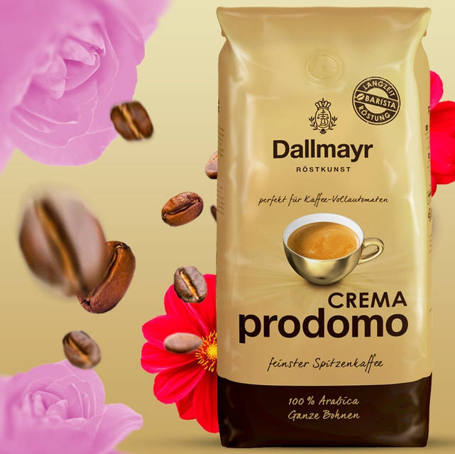 ОРИГИНАЛ! Кофе в зернах Dallmayr Crema Prodomo, 1кг Германия