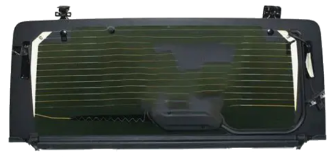 Скло заднє з підігрівом Jeep Wrangler 18- CROSSOVER SUV Xinyi 4 отв.