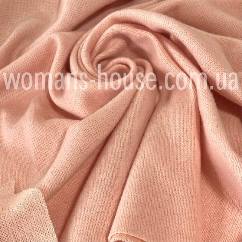 Ангора-сорчик з в'язанням тепла Персикова пудра, фото 1