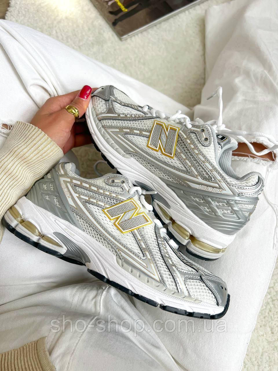 Кросівки New Balance 1906R White Rain Cloud Silver Metallic