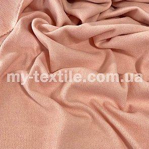 Ангора рубчик в'язка тепла Персикова пудра