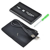 USB 2.0 карман-кейс для 2.5" SATA HDD