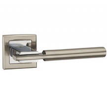 Ручка дверна Punto CITY QL SN/CP-3 матовий нікель/хром