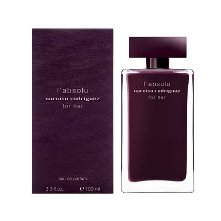 Narciso Rodriguez For Her l'absolu парфумована вода 100 ml. (Нарциссо Родрігез Фо Хе Абсолют), фото 2