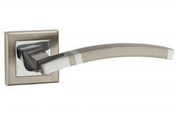 Ручка дверна Punto NAVY QL SN/CP-3 матовий нікель/хром