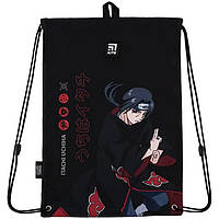 Сумка для взуття Kite 600M Naruto для хлопчика, чорна 46*33см