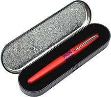 Ручка чорн. "Pilot" №FD-MR3-M-WV-E червоний металік,"хвиля"