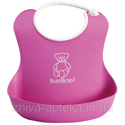 М'який нагрудник (Soft Bib, Pink) рожевий
