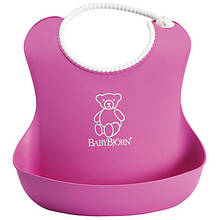 М'який нагрудник (Soft Bib, Pink) рожевий