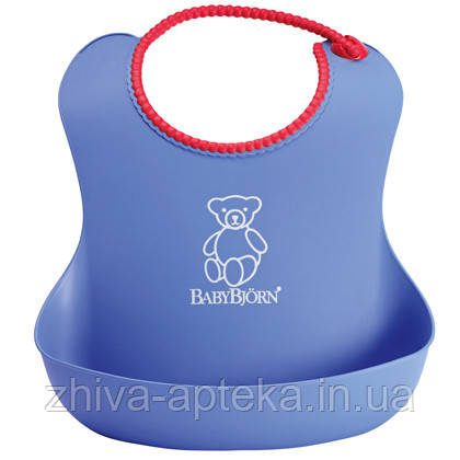 М'який нагрудник (Soft Bib, Turquoise) бірюзовий