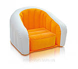 Надувне дитяче крісло intex 68597O (Помаранчевий), фото 4