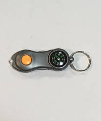 Компас 1776 (з кільцем для ключів) + ліхтарик