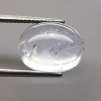 3.15 кт. Природний аквамарин із ввімкненнями