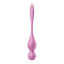 Вагінальні смарт-кульки з вібрацією Satisfyer Love Birds 1 Connect App Pink, 78 г, фото 5