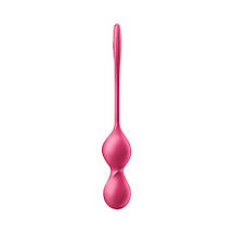 Вагінальні смарт-кульки з вібрацією Satisfyer Love Birds 2 Connect App Red, 86 г, пульт ДК, фото 3