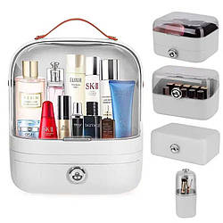 Переносний б'юті кейс Elegance Kit для зберігання косметики та прикрас. Настільний косметичний органайзер, набір із 5 кейсів