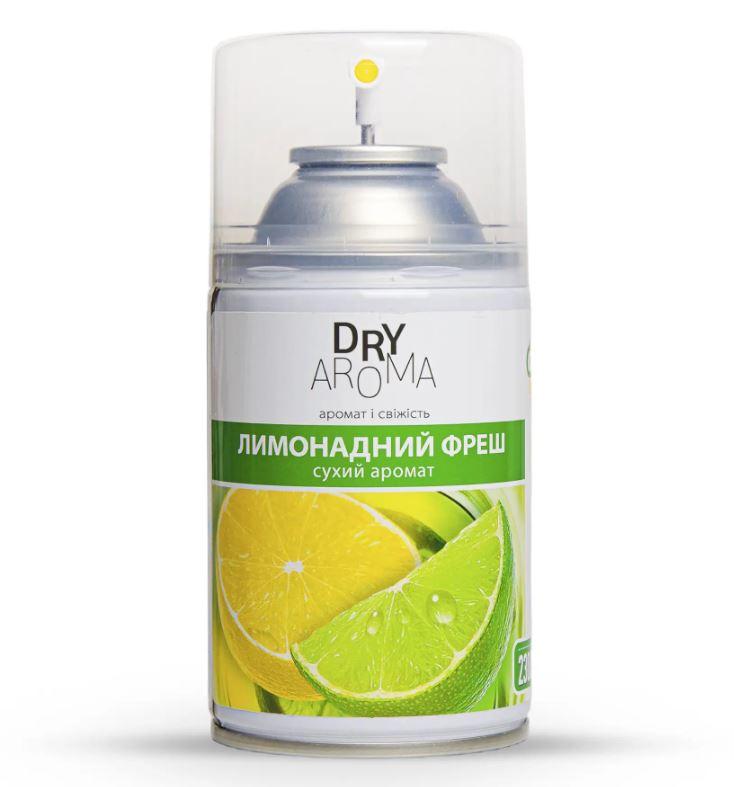 Освіжувач повітря аерозольний для автомат. систем, універс. Лимонадний фреш 250 мл, запаска балон, фото 1
