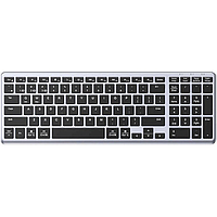 Клавіатура UGREEN KU005 Ultra Slim EN Silver/Black (15258)