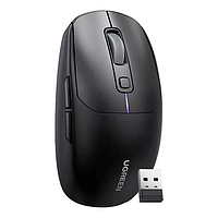 Бездротова миша UGREEN MU103  Modes Mouse Black Wired&2.4 GHz&BT Type-C Charging 3-devices support (90539)