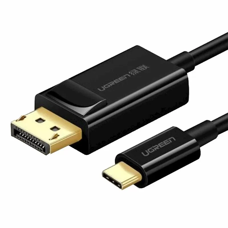 Кабель Ugreen USB-C to DisplayPort Cable 1.5m Black (50994)