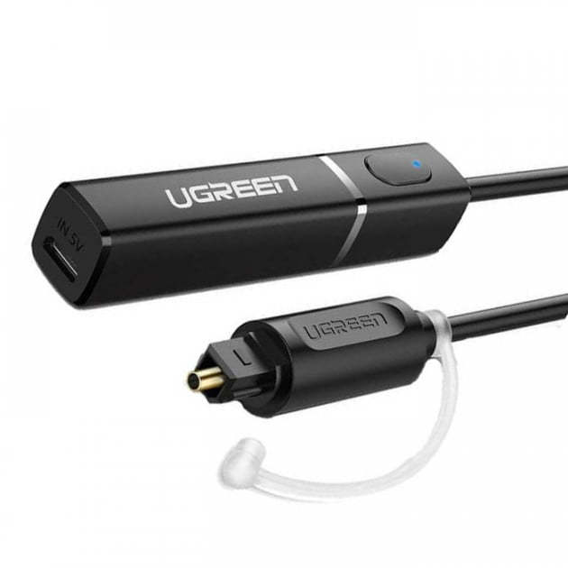 Аудіо кабель-адаптер UGREEN Bluetooth 5.0 Transmitter Audio Adapter (50213)