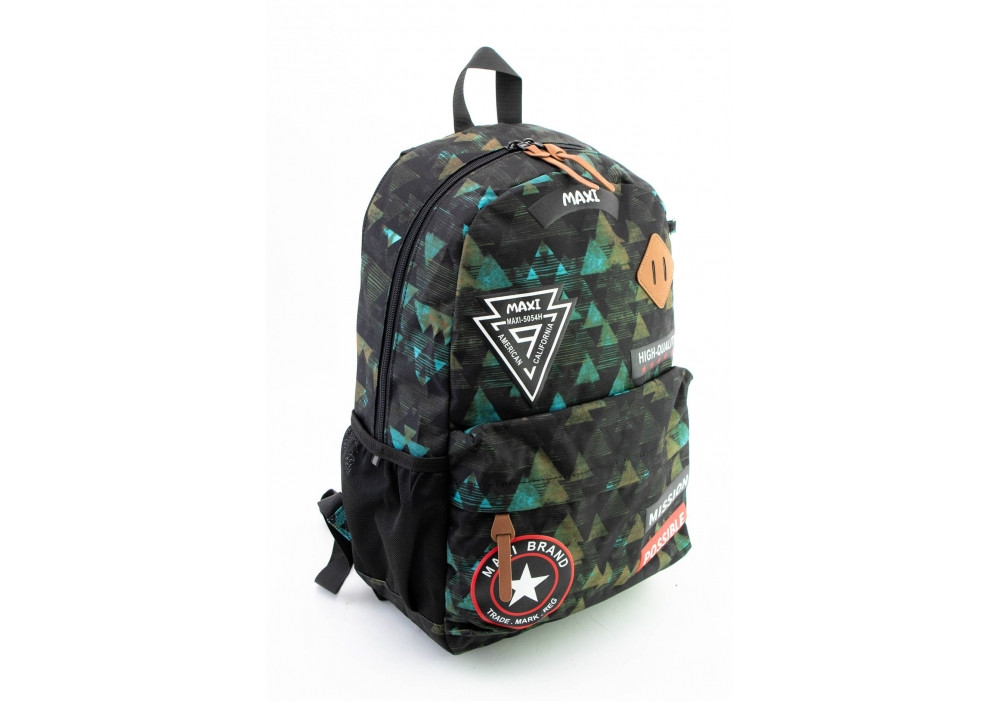 Рюкзак молодіжний Maxi APS-5054Hgreen