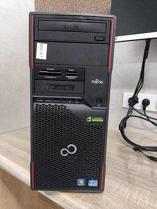 Б/в Комп'ютер Fujitsu Celsius W420 MT| Core i7-3770| 16 GB RAM| 500 GB HDD| HD 4000, фото 1