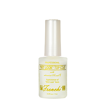 Закріплювач лаку з ефектом мокрих нігтів Розумна Емаль Frenchi