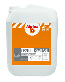 Грунтовка акрилова Alpina Expert Restart Грунт універсальний, 10 л.