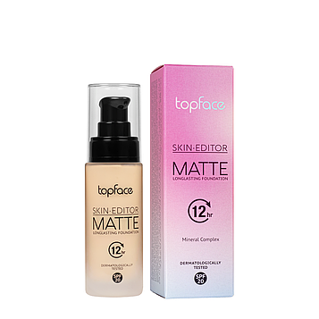 Тональна основа матуюча Topface Skin Editor Matte SPF20 РТ465 № 04