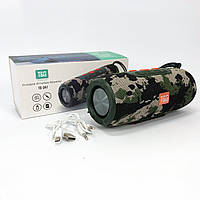 Колонки для музики вдома, Bluetooth колонка з функцією радіо, Акумуляторна переносна колонка PB-15