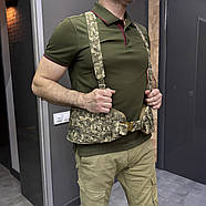 РПС (Україна) під балістичний захист, розмір M (93-130 см), з системою Моллі, WINTAC, Піксель, жилет розвантажувальний, варбелт, фото 4