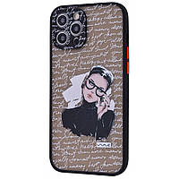 Чохол для Apple Iphone 12 Pro Max училка. Колір чорний IL-96