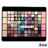 Професійна палітра для макіяжу MAC Eyeshow Love Fashion Big Box УЦІНКА, фото 6