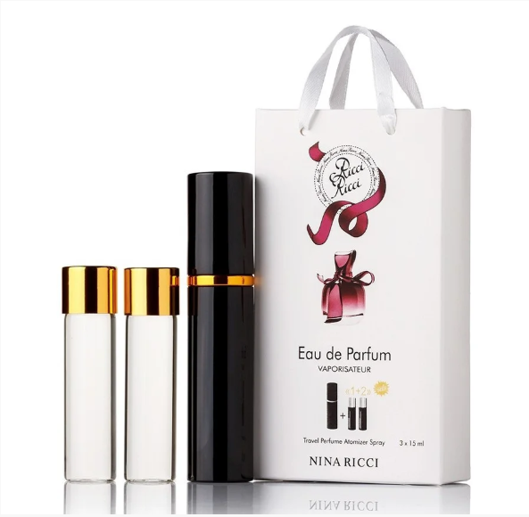 Парфум жіночий Nina Ricci Ricci Ricci з феромонами 3х15 мл