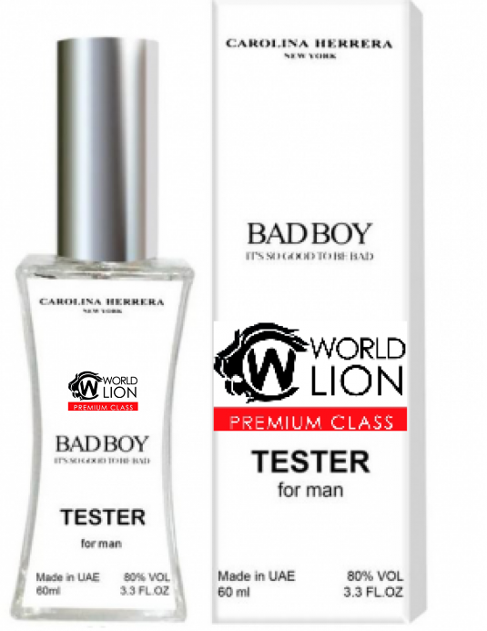 Carolina Herrera Bad Boy ТЕСТЕР Premium Class чоловічий 60 мл