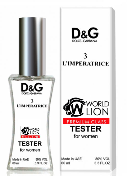 Dolce&Gabbana 3 LImperatrice ТЕСТЕР Premium Class жіночий 60 мл