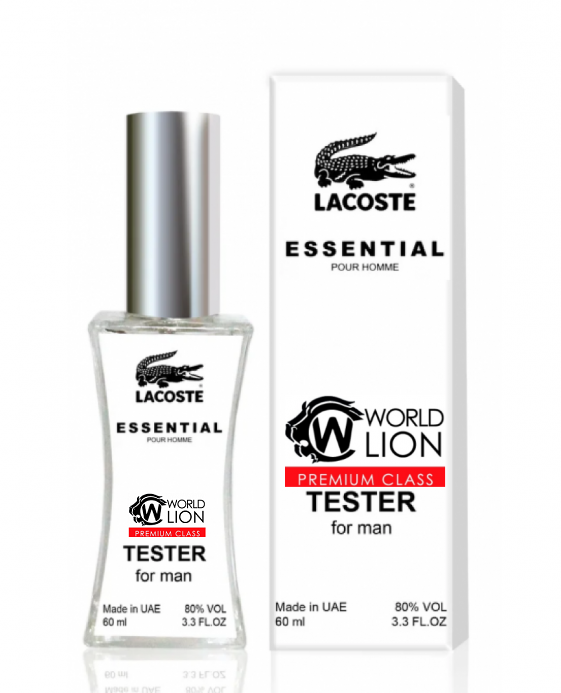 Lacoste Essential ТЕСТЕР Premium Class чоловічий 60 мл