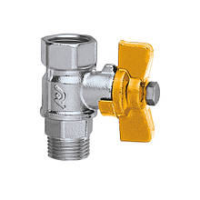 Кран кульовий для сонячних систем Caleffi Solar DN 3/8" (-30÷200°C) внутрішній-зовнішній 250300